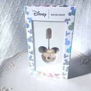 Baublebar × Disney Mickey Mouse Head with Sunglasses Bag Charm Keychain